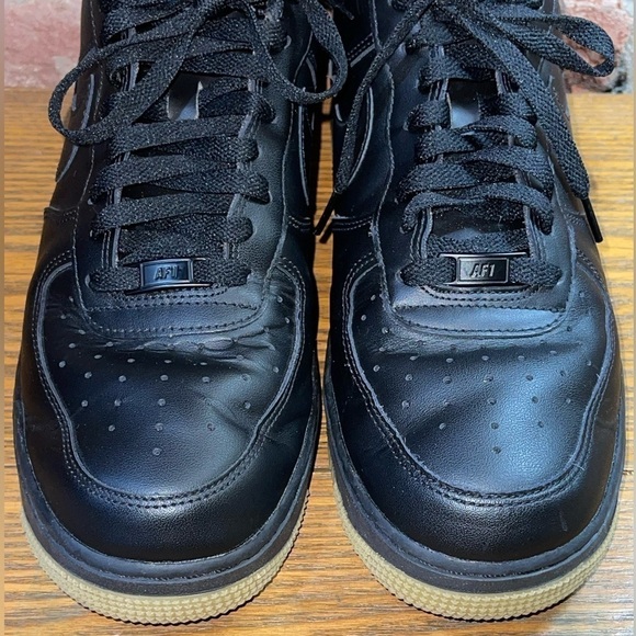 Nike Air Force 1 Low Black Gum DZ4404-001 Men\'s Size 10.5 main image 10